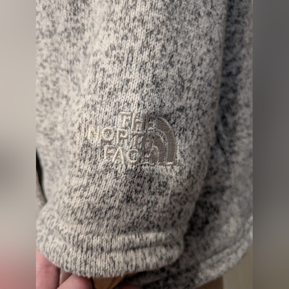 The North Face Heather Gray Wrap Jacket Large - Picture 9 of 16